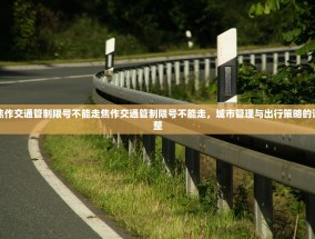 焦作交通管制限号不能走焦作交通管制限号不能走，城市管理与出行策略的调整