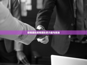 疫情团队疫情团队的力量与担当