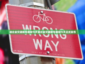 湖北省交通限号通知今天湖北省交通限号通知今天正式发布