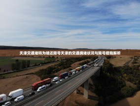 天津交通堵吗为啥还限号天津的交通拥堵状况与限号措施解析