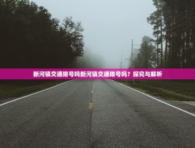 新河镇交通限号吗新河镇交通限号吗？探究与解析