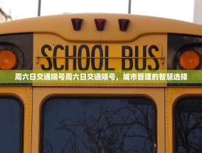 周六日交通限号周六日交通限号，城市管理的智慧选择