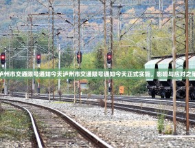 泸州市交通限号通知今天泸州市交通限号通知今天正式实施，影响与应对之策