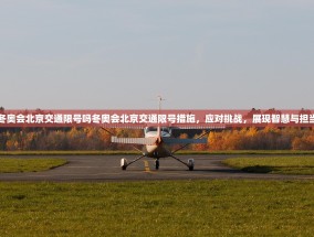 冬奥会北京交通限号吗冬奥会北京交通限号措施，应对挑战，展现智慧与担当
