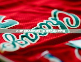 乔丹的流感乔丹的流感，篮球传奇背后的故事