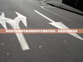 南阳城市交通限号查询南阳城市交通限号查询，便捷出行的新选择
