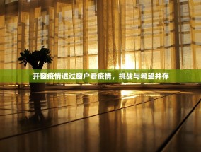 开窗疫情透过窗户看疫情，挑战与希望并存