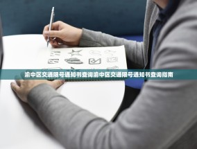 渝中区交通限号通知书查询渝中区交通限号通知书查询指南