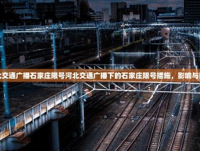 河北交通广播石家庄限号河北交通广播下的石家庄限号措施，影响与挑战