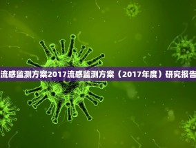 流感监测方案2017流感监测方案（2017年度）研究报告