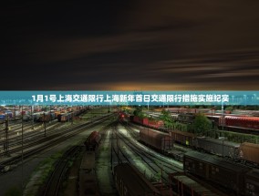 1月1号上海交通限行上海新年首日交通限行措施实施纪实