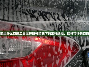 限号能坐什么交通工具出行限号措施下的出行选择，探寻可行的交通工具