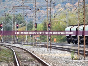 23日交通限号吗今天关于今日交通限号情况的解析