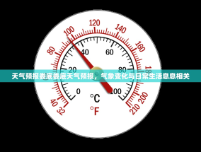 天气预报娄底娄底天气预报，气象变化与日常生活息息相关