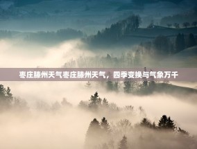 枣庄滕州天气枣庄滕州天气，四季变换与气象万千