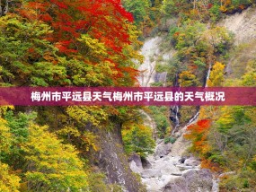 梅州市平远县天气梅州市平远县的天气概况