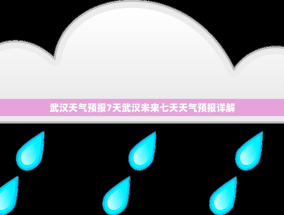 武汉天气预报7天武汉未来七天天气预报详解
