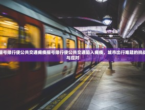 摇号限行使公共交通瘫痪摇号限行使公共交通陷入瘫痪，城市出行难题的挑战与应对