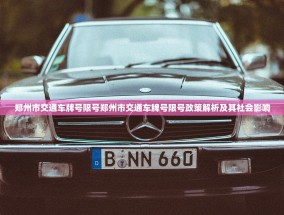 郑州市交通车牌号限号郑州市交通车牌号限号政策解析及其社会影响