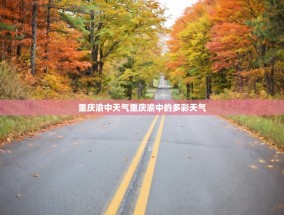 重庆渝中天气重庆渝中的多彩天气