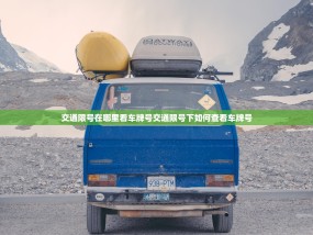 交通限号在哪里看车牌号交通限号下如何查看车牌号