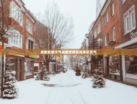 成都武侯天气成都武侯区的多彩天气