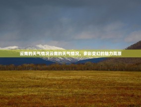 云南的天气情况云南的天气情况，多彩变幻的魅力高原