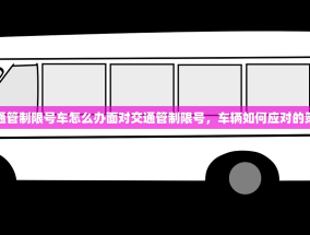 交通管制限号车怎么办面对交通管制限号，车辆如何应对的策略