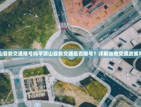 平顶山目前交通限号吗平顶山目前交通是否限号？详解当地交通政策与措施
