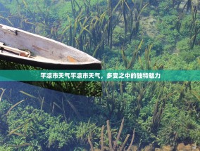 平凉市天气平凉市天气，多变之中的独特魅力