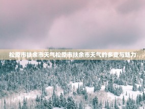 松原市扶余市天气松原市扶余市天气的多变与魅力