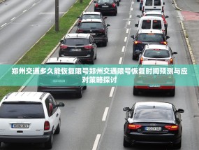 郑州交通多久能恢复限号郑州交通限号恢复时间预测与应对策略探讨