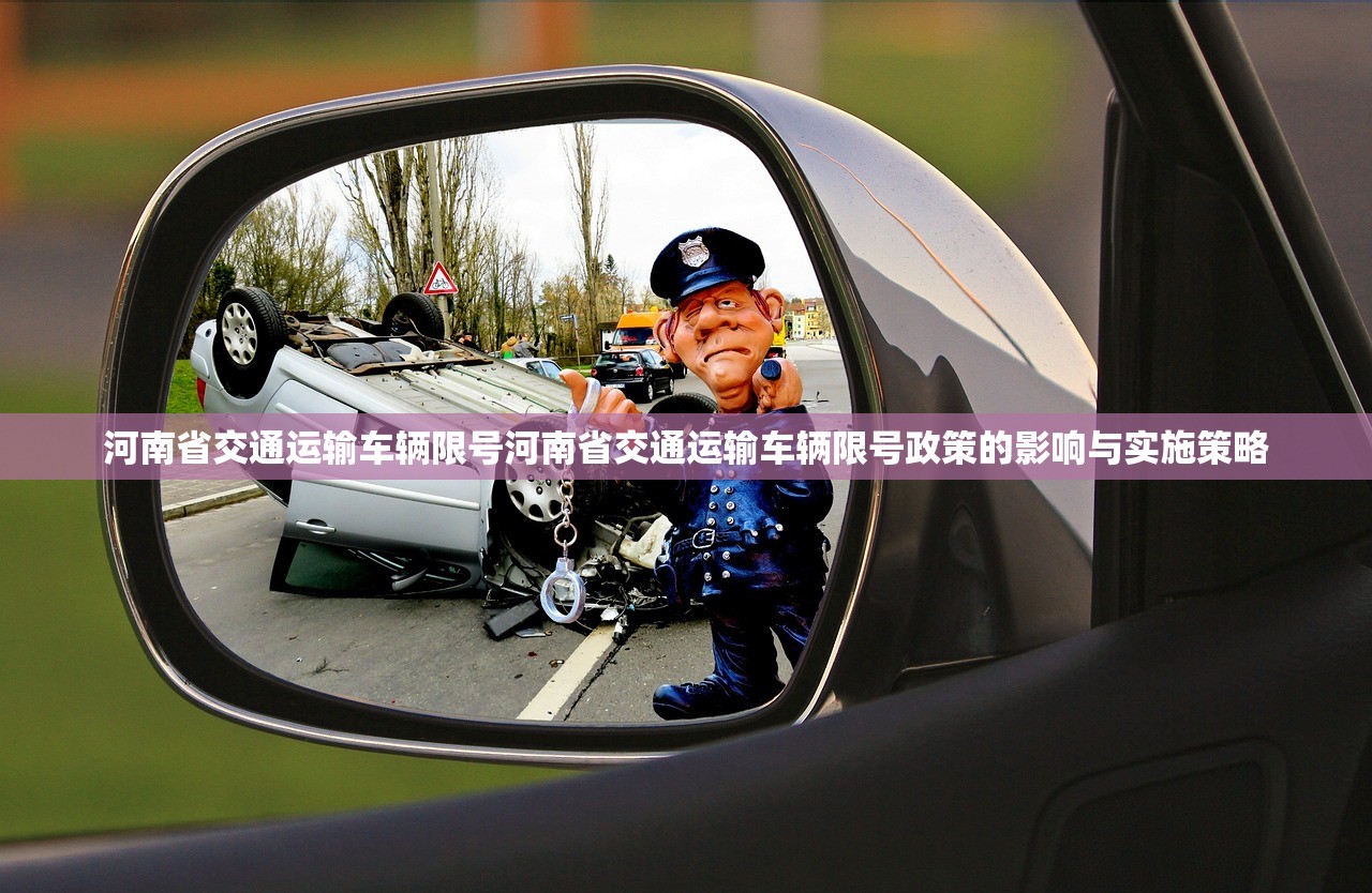 河南省交通运输车辆限号河南省交通运输车辆限号政策的影响与实施策略  第2张