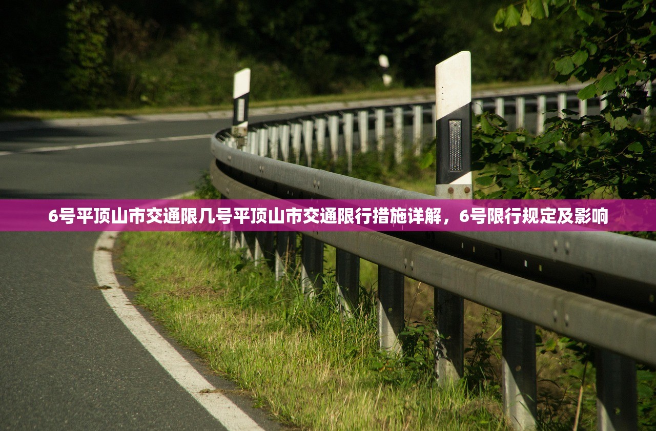 6号平顶山市交通限几号平顶山市交通限行措施详解，6号限行规定及影响  第1张