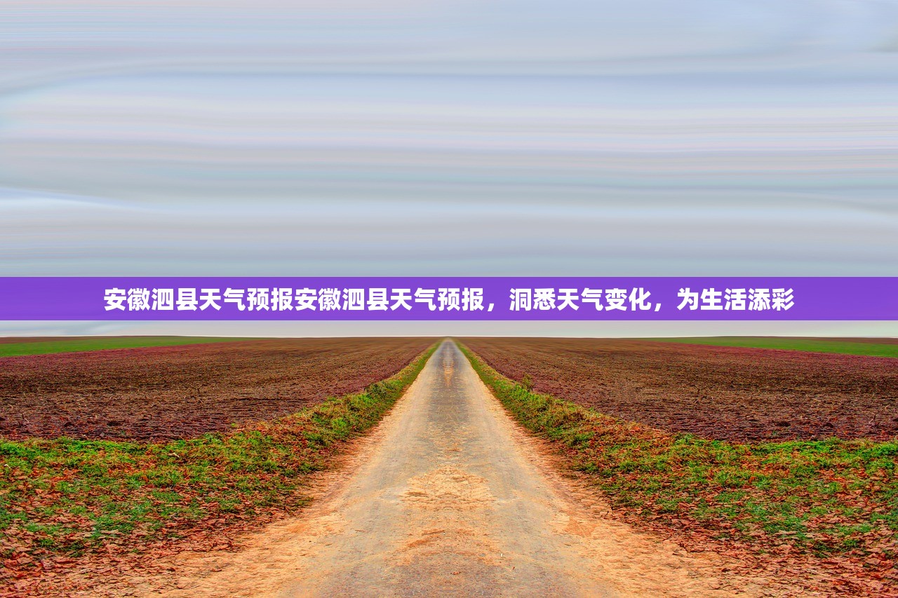 安徽泗县天气预报安徽泗县天气预报，洞悉天气变化，为生活添彩  第1张