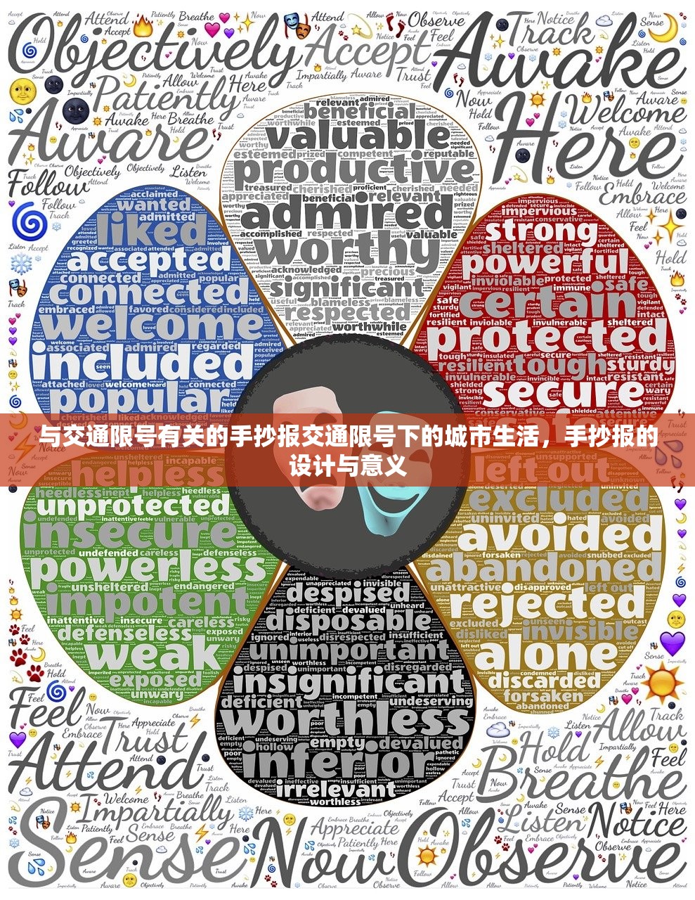 与交通限号有关的手抄报交通限号下的城市生活，手抄报的设计与意义  第1张