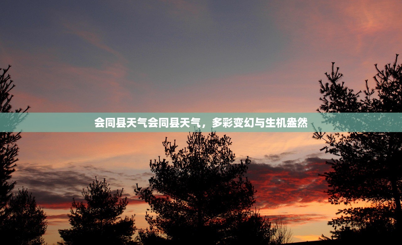 会同县天气会同县天气，多彩变幻与生机盎然  第1张