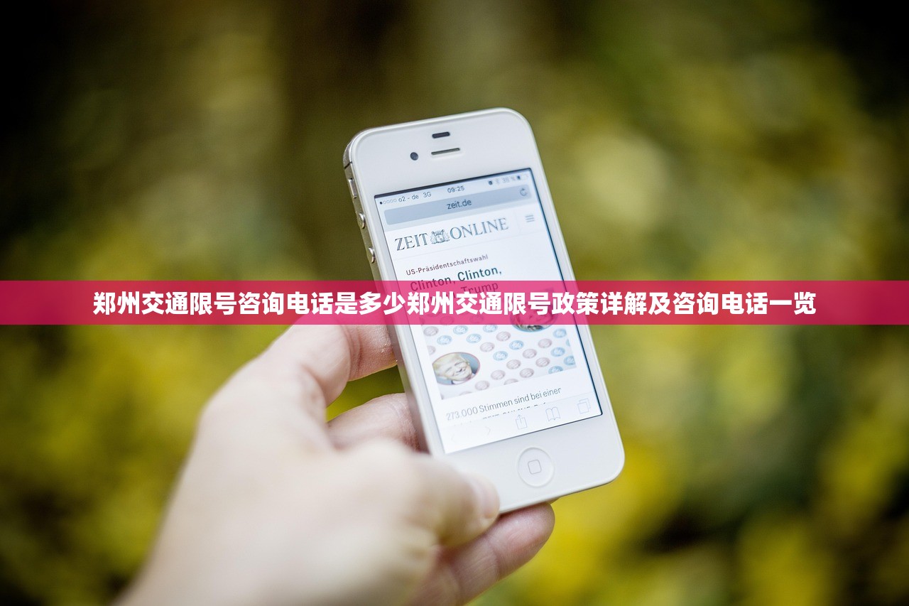 郑州交通限号咨询电话是多少郑州交通限号政策详解及咨询电话一览  第1张