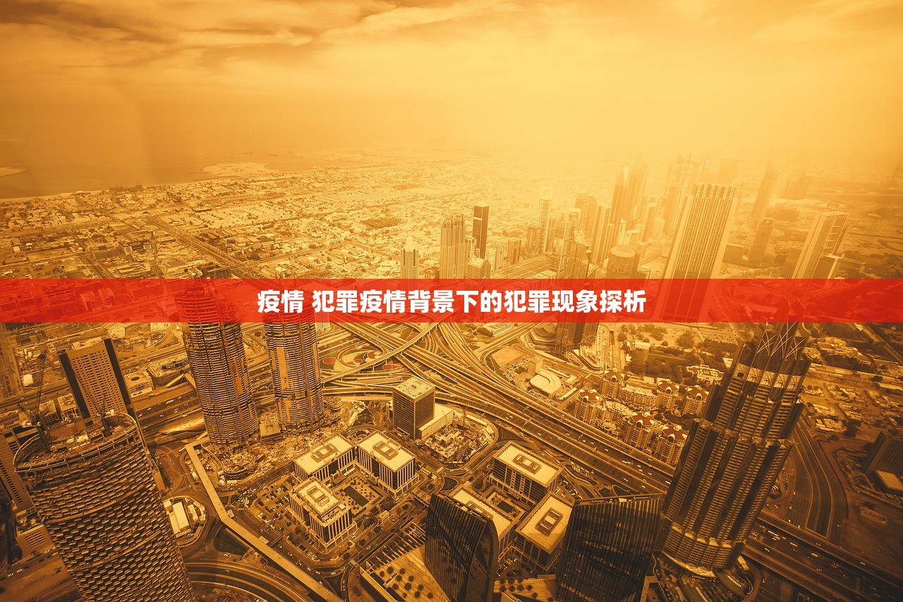 疫情 犯罪疫情背景下的犯罪现象探析  第1张