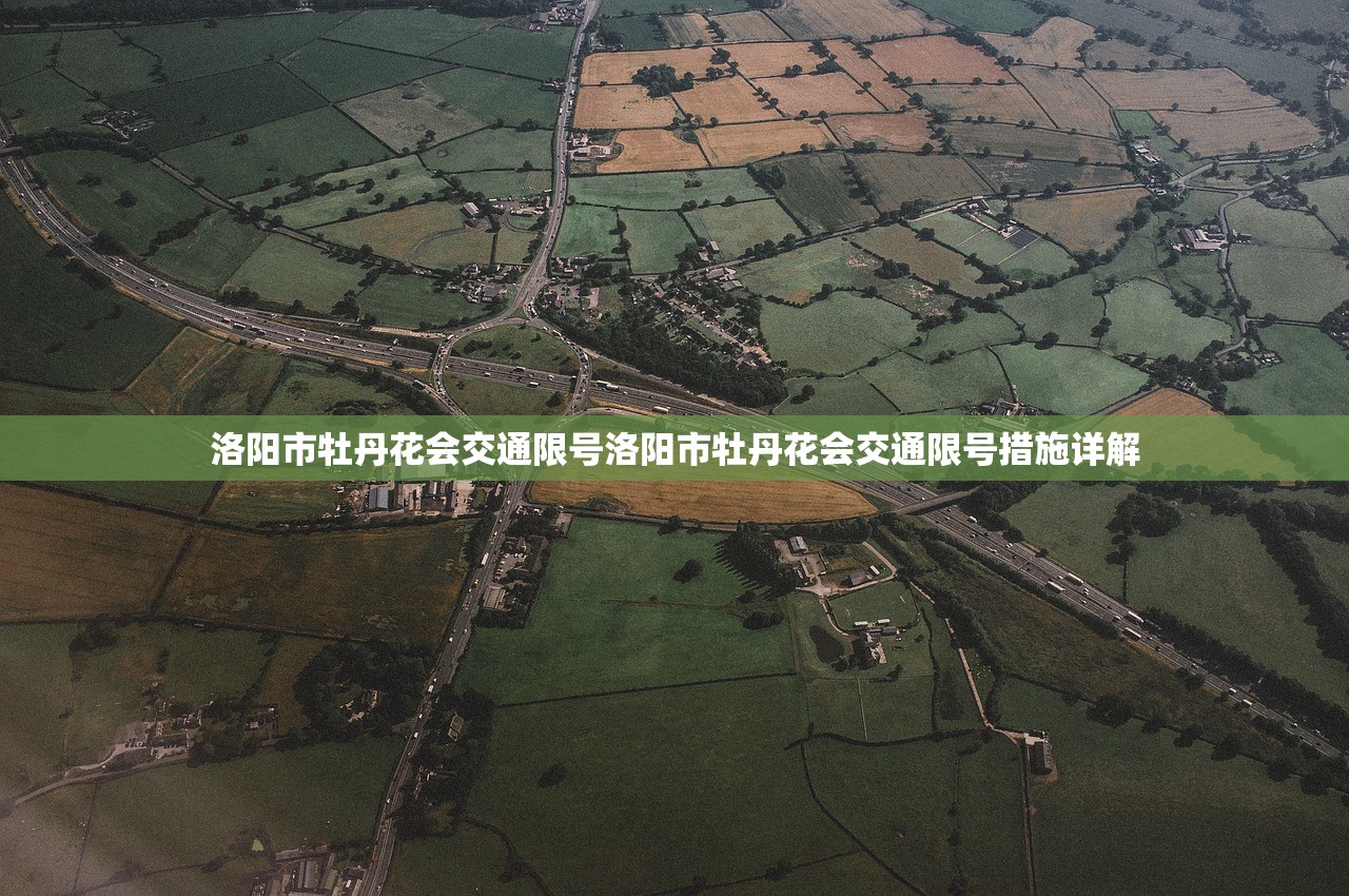 洛阳市牡丹花会交通限号洛阳市牡丹花会交通限号措施详解  第1张