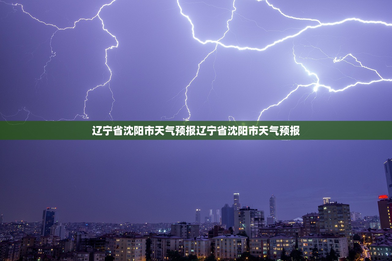 辽宁省沈阳市天气预报辽宁省沈阳市天气预报  第1张