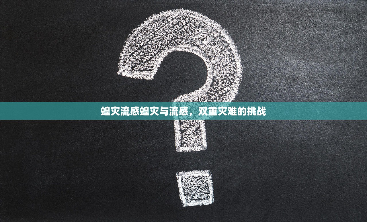 蝗灾流感蝗灾与流感，双重灾难的挑战  第1张