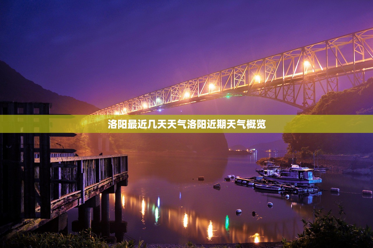 洛阳最近几天天气洛阳近期天气概览  第1张