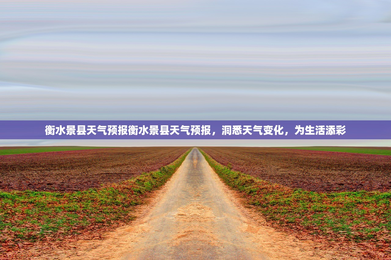 衡水景县天气预报衡水景县天气预报，洞悉天气变化，为生活添彩  第1张
