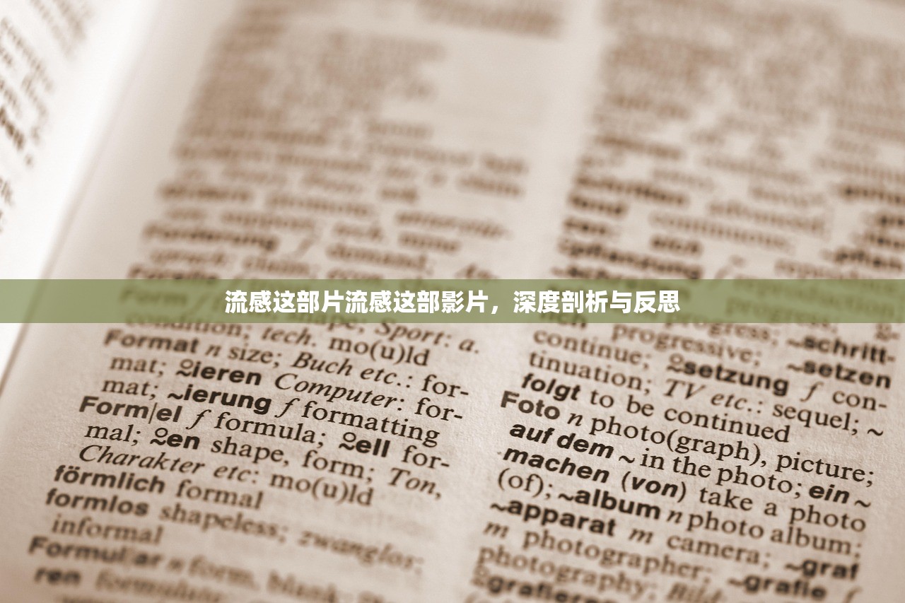 流感这部片流感这部影片，深度剖析与反思  第1张