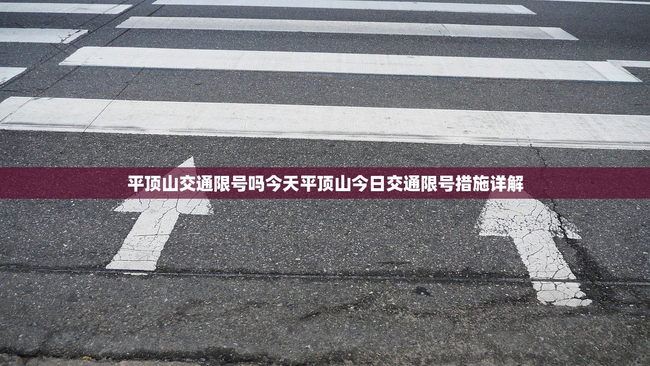 平顶山交通限号吗今天平顶山今日交通限号措施详解  第1张