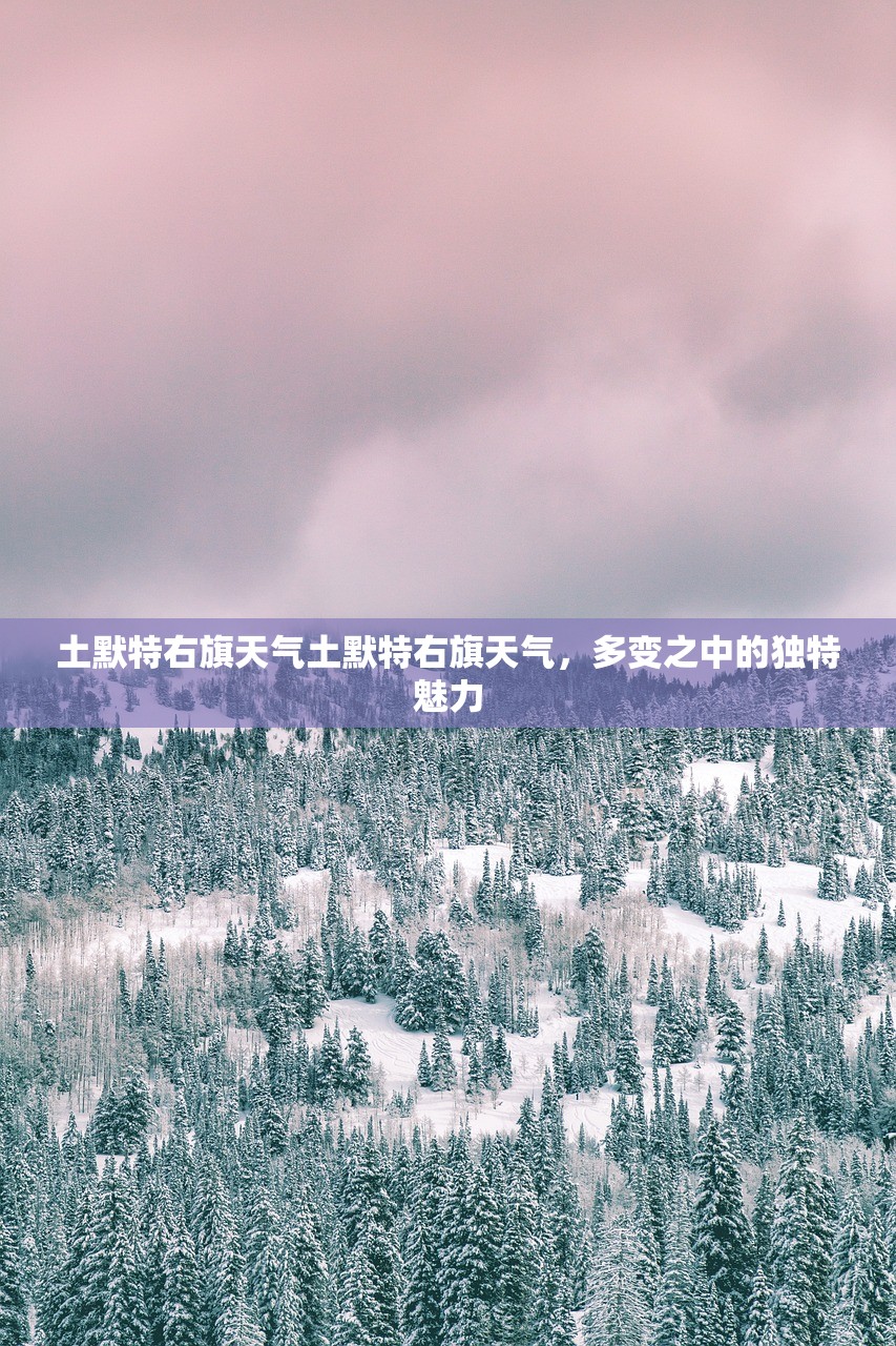 土默特右旗天气土默特右旗天气，多变之中的独特魅力  第1张
