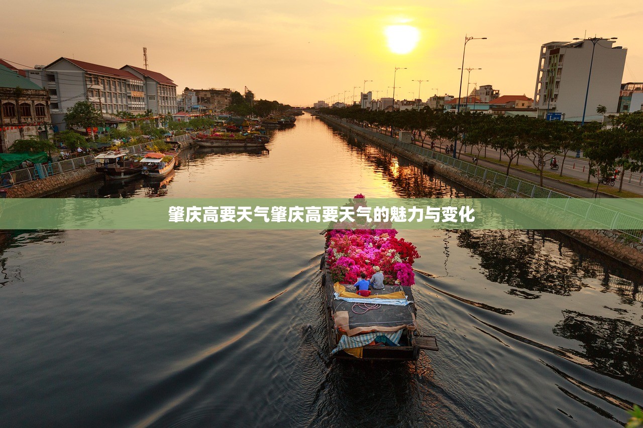 肇庆高要天气肇庆高要天气的魅力与变化 第1张 肇庆高要天气肇庆高要天气的魅力与变化 第1张