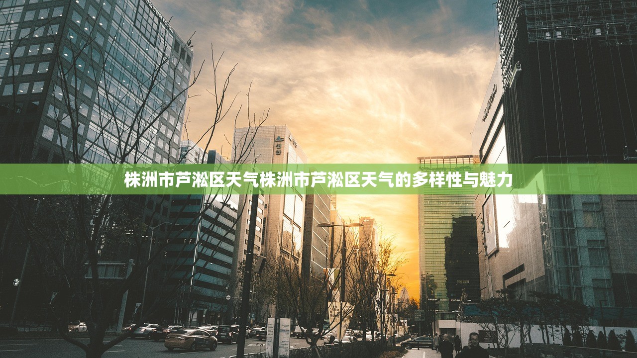 株洲市芦淞区天气株洲市芦淞区天气的多样性与魅力  第1张