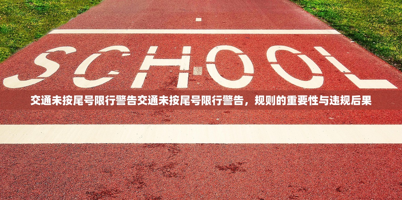 交通未按尾号限行警告交通未按尾号限行警告，规则的重要性与违规后果  第1张